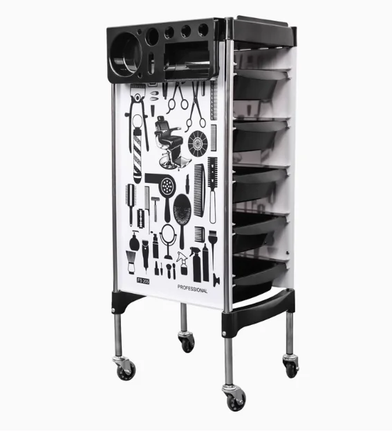 New hair cart hair salon tool car multi-functional storage rack