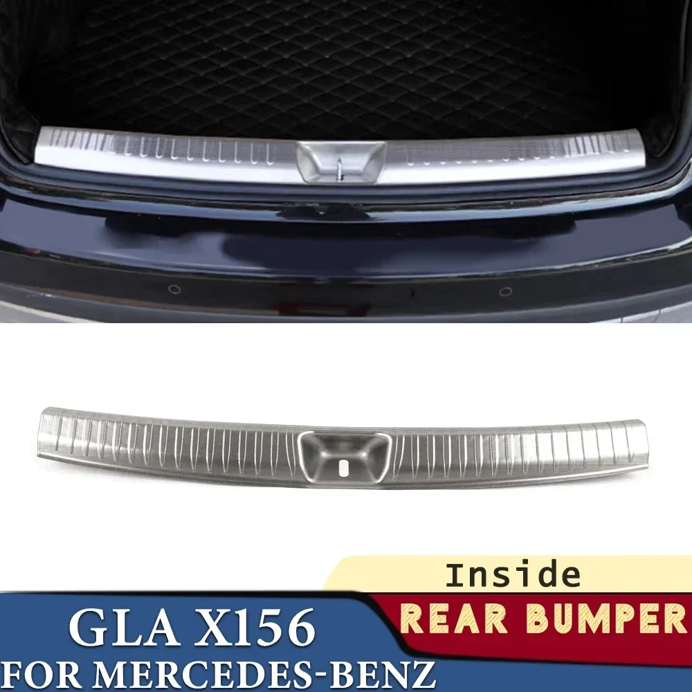 

Бампер багажника для Mercedes-Benz GLA X156 2014 2015 2016 2017 2018 2019, автомобильные аксессуары, защитная крышка заднего крыла, украшение