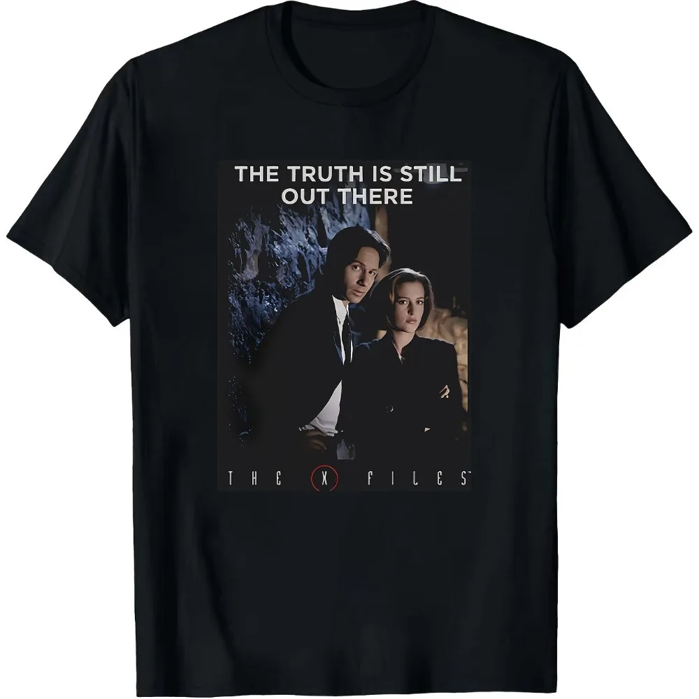 X-Files TV Drama Men's T-shirt - Truth Outside Summer New Style Unisex Casual and Fashionable T-shirt