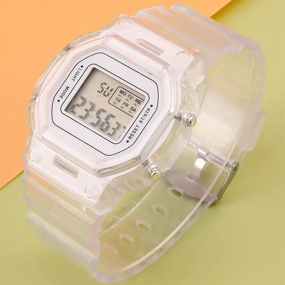 Светодиодный цифровые часы для мужчин и женщин спортивные армейские военные силиконовые часы электронные часы Hodinky Reloj Hombre