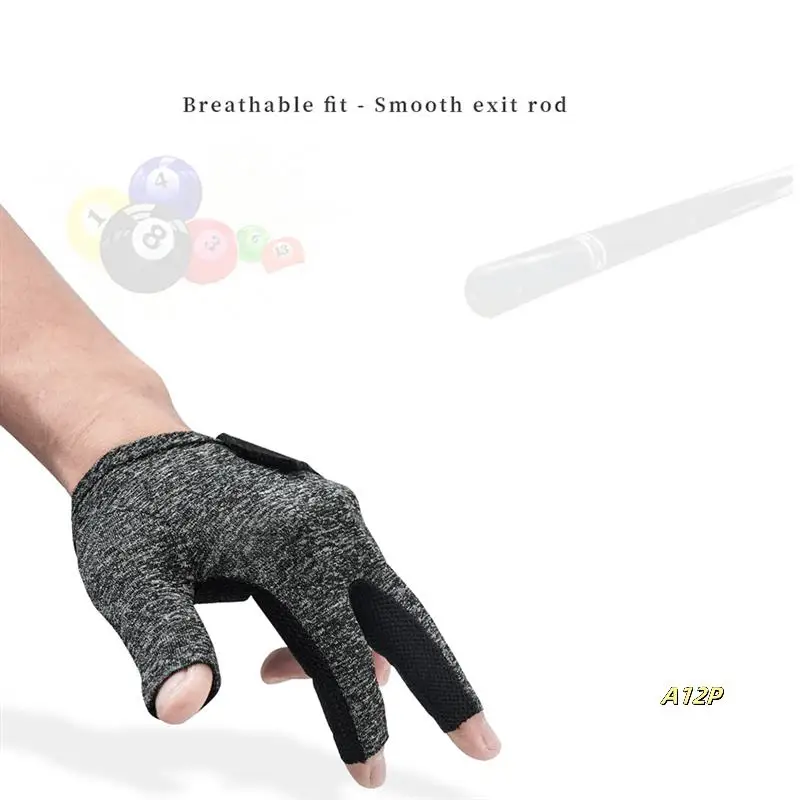 

Glove Professional Fix Finger Billiard Wristband Gloves Carom Snooker Practice Billiards Accessories