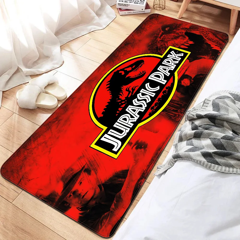 

Jurassic Park Entrance Door Mat Washable Non-Slip Living Room Sofa Chairs Area Mat Kitchen Welcome Doormat