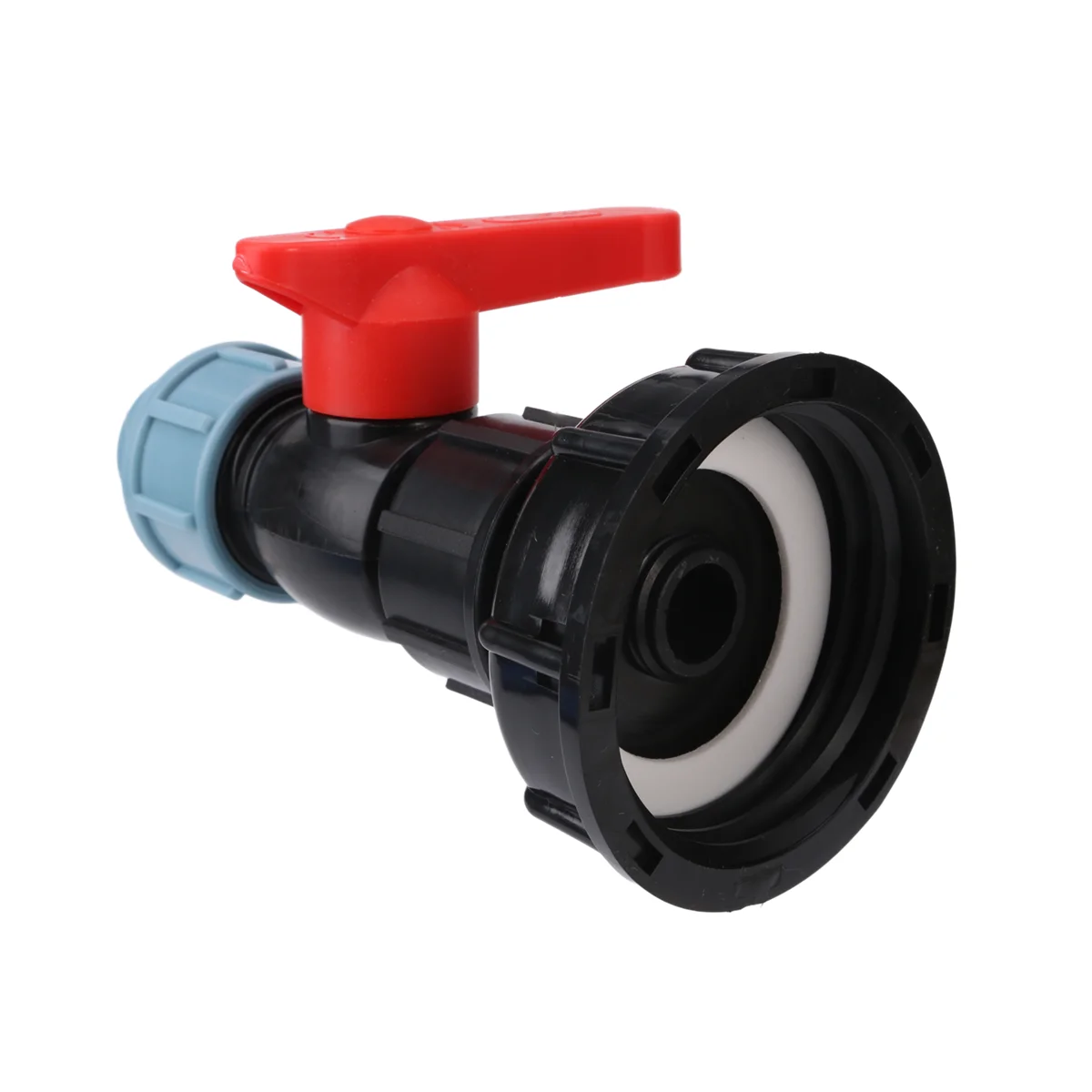 IBC Tank Adapter Kit Plastic PE/PVC/PPR Pipe Quick Connector Valve For 20/25/32mm Hose 1000L IBC Container Rain Barrel Valve