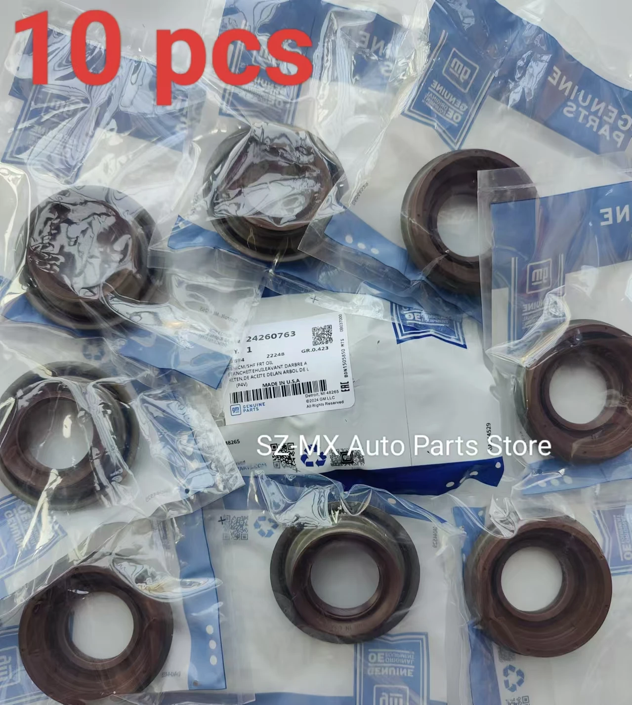 10PCS Auto Parts OIL SEAL 24260763 24230682 Trans Seal Drive Axle For Chevrolet CRUZE AVEO EXCELLE ROpel Insignia Astra 24260763