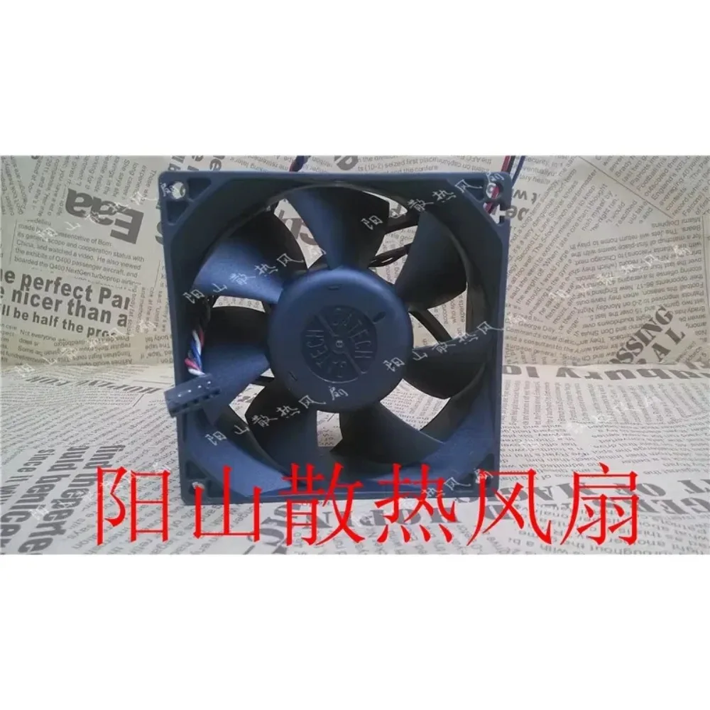 DaTech DS9238-12HBPA Cooling Fan DC 12V 2.50A 92X92X38mm 4-Wire
