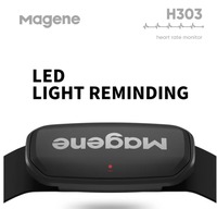 Magene H303 Heart Rate S3 Sensor Bluetooth ANT Upgrade HR Monitor With Chest Strap Dual Mode Computer Bike Sports Band Belt