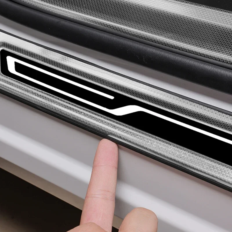 

For Changan UNI-Z Automobile Threshold Strips Welcome Pedal Protection Decorative Strips Car Interior Modification Accessories