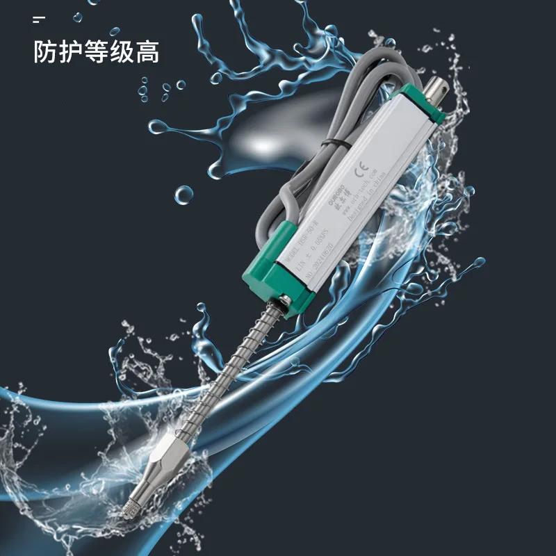 Olbo linear displacement transducer manufacturer KTR miniature self-resetting rebound electric electronic ruler
