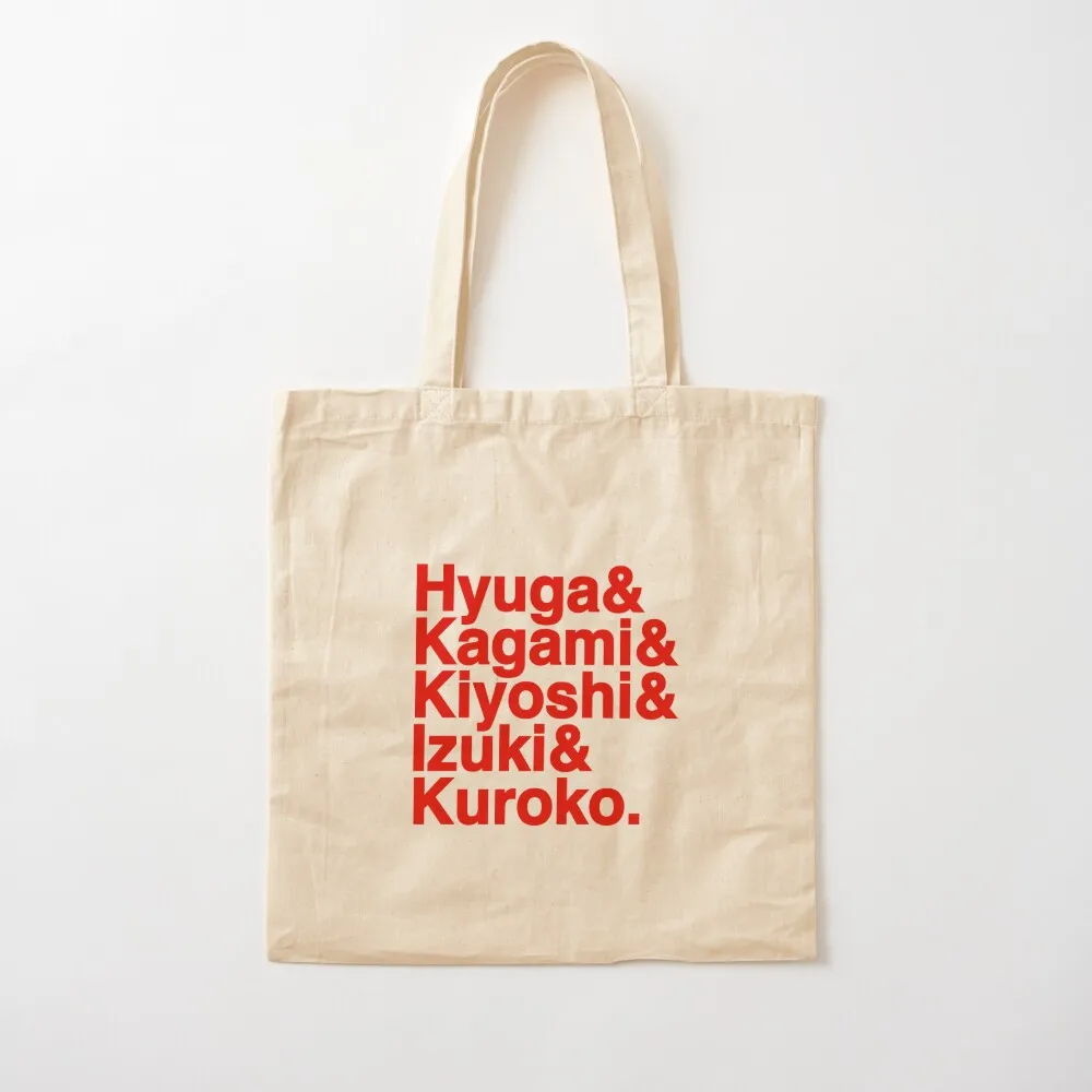 

Seirin High Basketball Jetset Tote Bag personalized tote bag reusable shopping bags Canvas Tote Bag