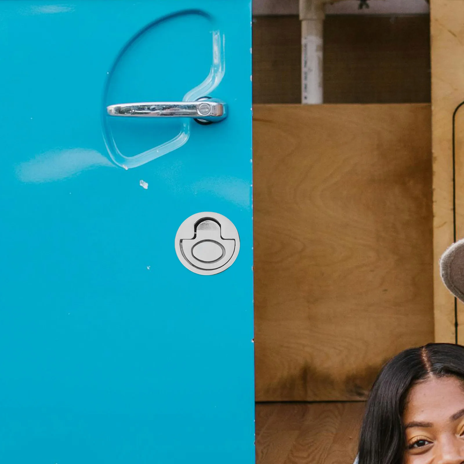 Bodenschnalle Edelstahl Flush Pull für Boot Boot Tür Riegel Luke Schranktür Marine Luke Riegel RV Hardware