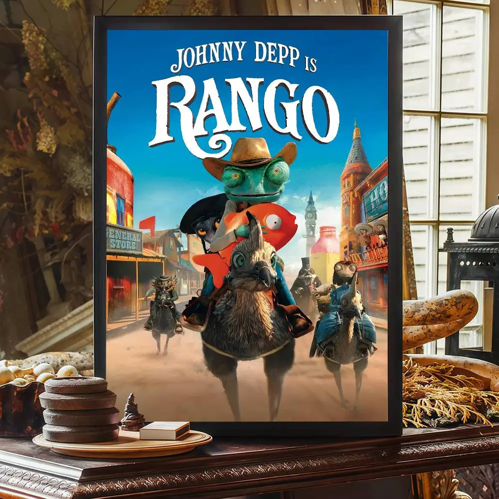 1 قطعة فيلم رانجو ورق أبيض ملصق مقاوم للماء ورقة ملصق مقهى بار الجمالية الفن طلاء جدران