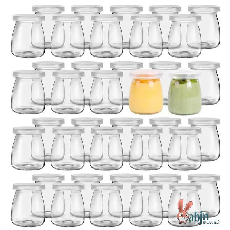 transparent-glass-pudding-bottle-100ml-200ml-high-temperature-resistant-sealed-with-lid-jam-creative-cute-thickened-yogurt-pu