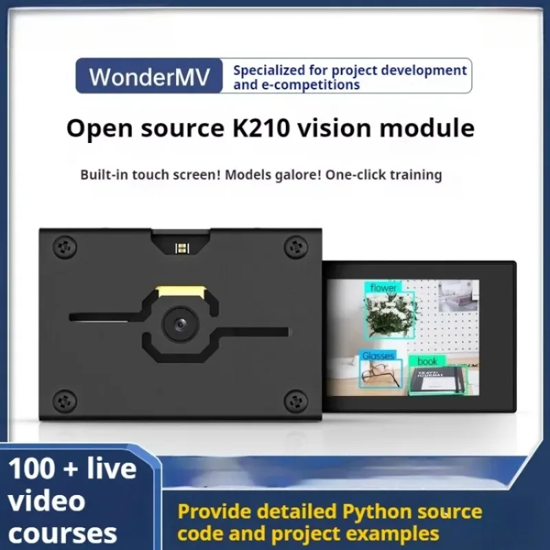 K210 Modulo di riconoscimento visivo open source AI Smart Camera Scheda di sviluppo Python Sensore WonderMV