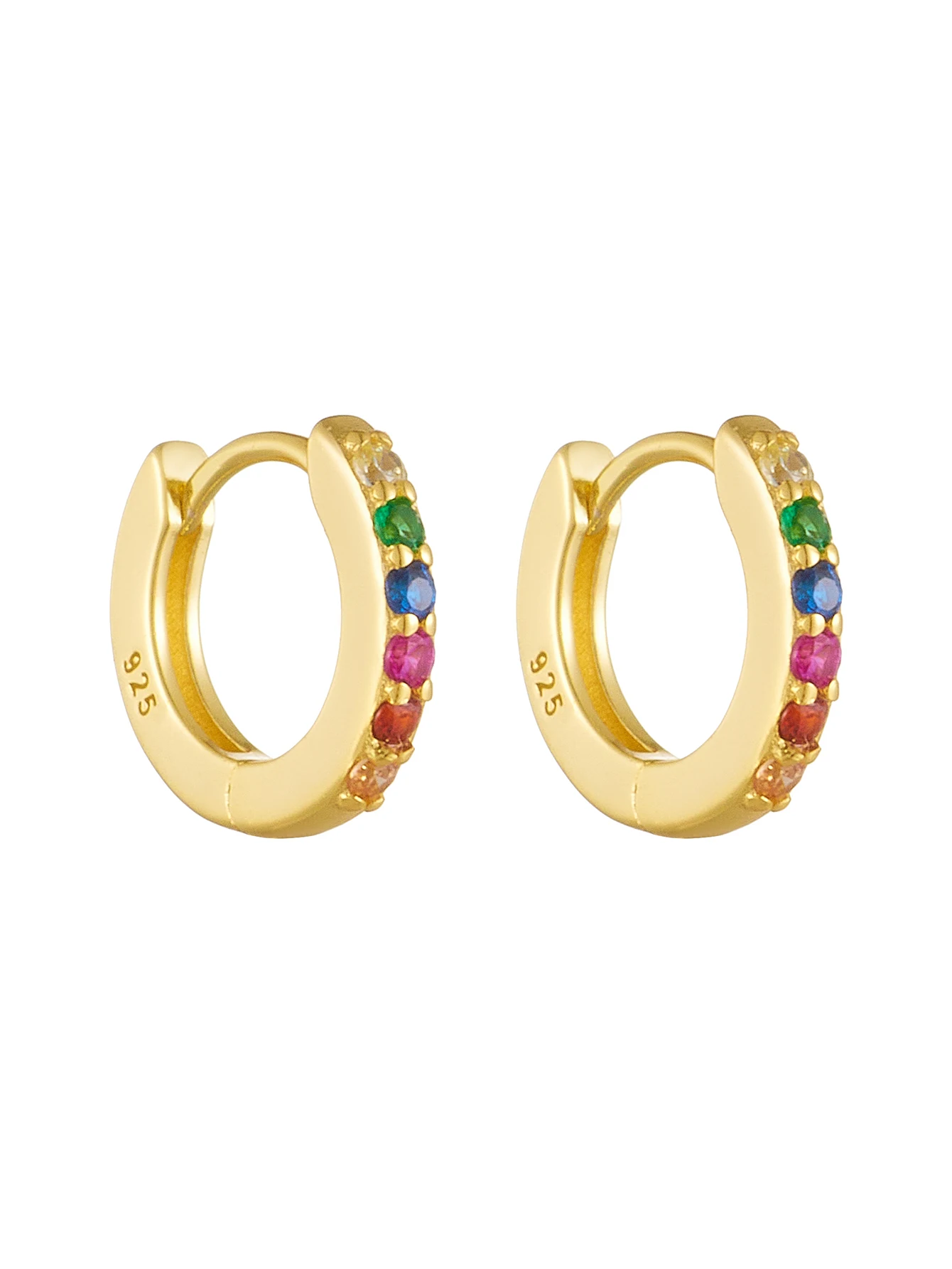 Ke0471 925 Sterling Silver Tiny Rainbow Huggie Earrings: Real-World Wear, Honest Review