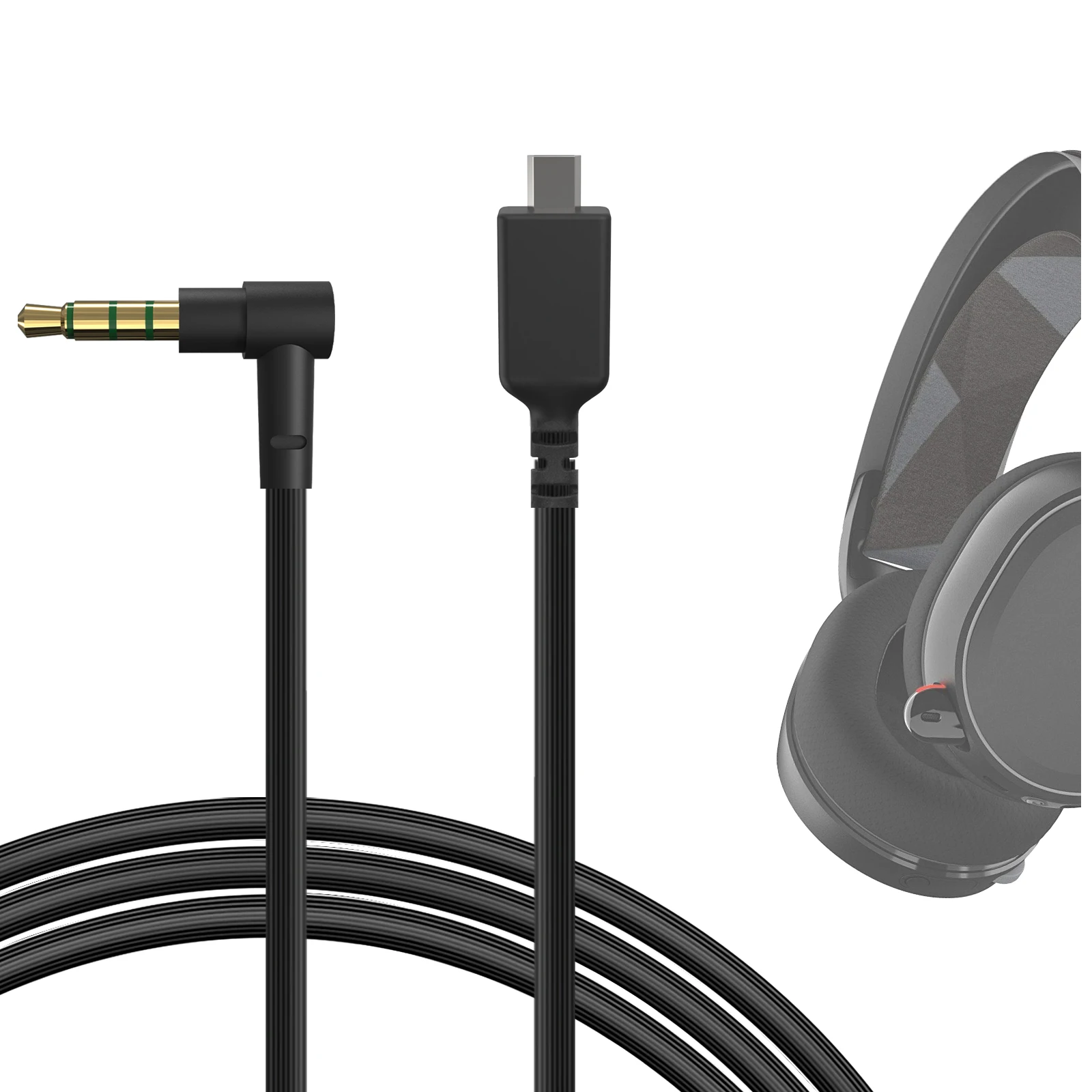 

Аудио кабель Geekria, совместимый с SteelSeries Arctis 7, Arctis 5, Arctis 3, Arctis Pro Wireless, Arctis Headsets Cable