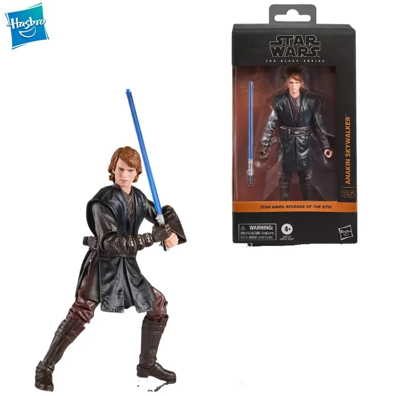 【Pra-penjualan Oktober 2025】Figur Aksi Hasbro Star Wars The Black Series Anakin Skywalker Asli Baru Model Hadiah