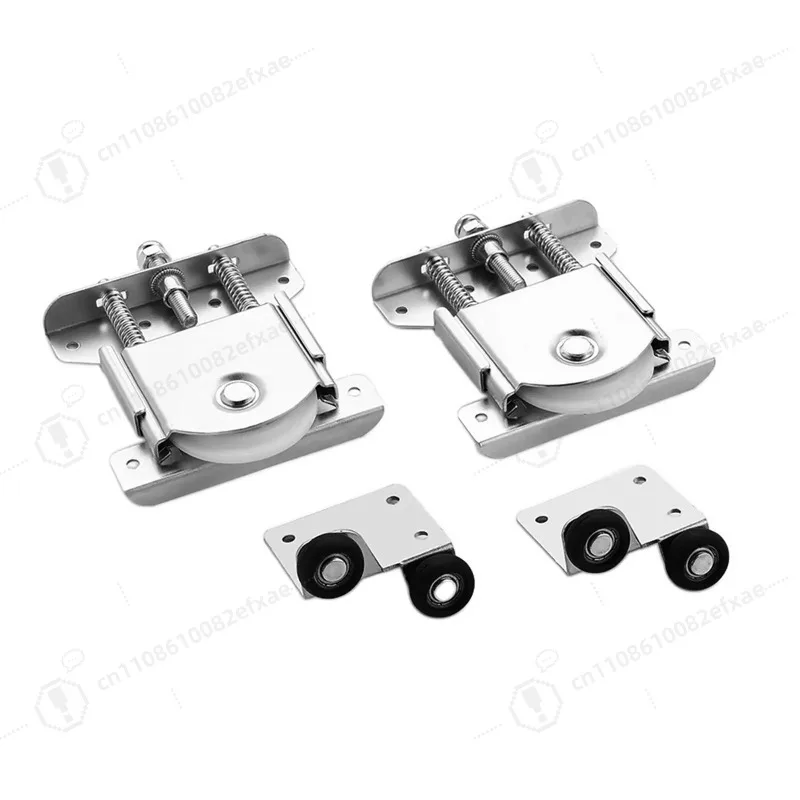Universal Wardrobe Door Wheels Sliding Window Rollers Nylon Bearing Pulley for Closet Cabinet Glass Door Hardware