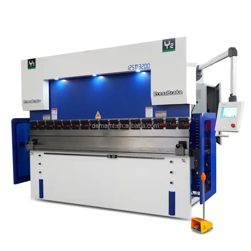 Crusher Heavy Sheet Metal Bending Machine CNC Hydraulic Folding Machine Nc Metal Sheet Press Brake for Metal Pan and Box