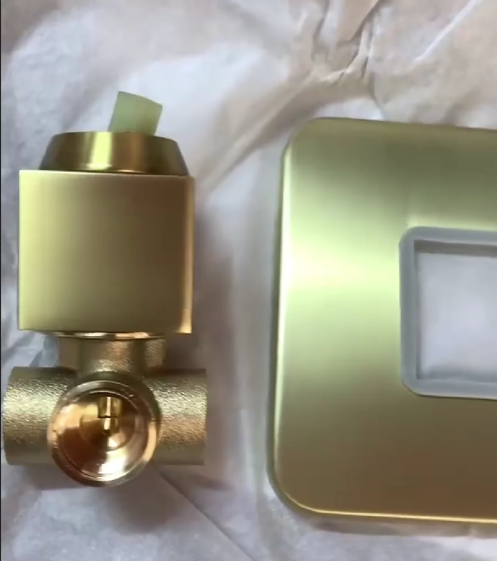 MTTUZK Wall Mounted Brass Brushed Gold Bathtub Faucet With Hand Shower Bathroom Hot Cold  Shower Faucet Bath Shower SetTorneiras