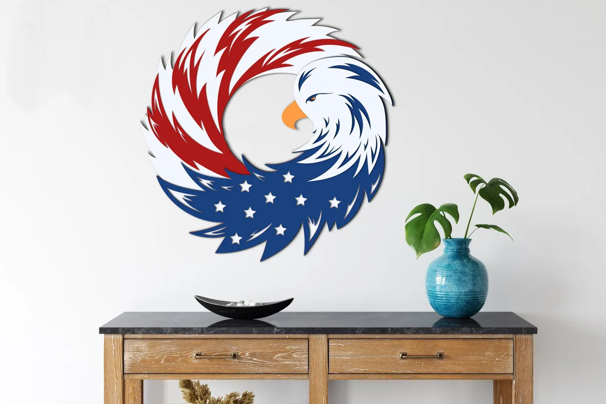 

American Flag/Wood Wall Art/Ornament/Handicrafts/Wood Flag