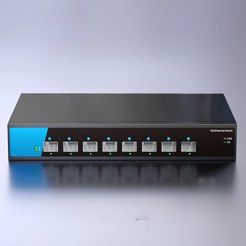 

KP-9000-8X-AC 10 Gigabit switch 8 ports 10 Gigabit light unmanaged plug and play