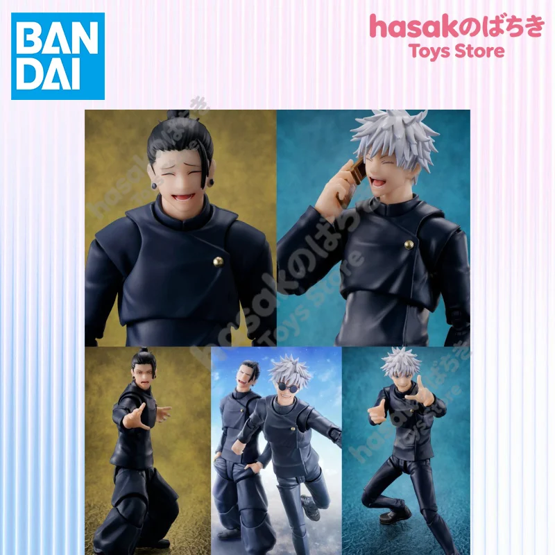 

In Stock BANDAI Original Box S.H.Figuarts Jujutsu Kaisen SATORU GOJO SUGURU GETO SHF Action Figure Model ToyGift for Kids