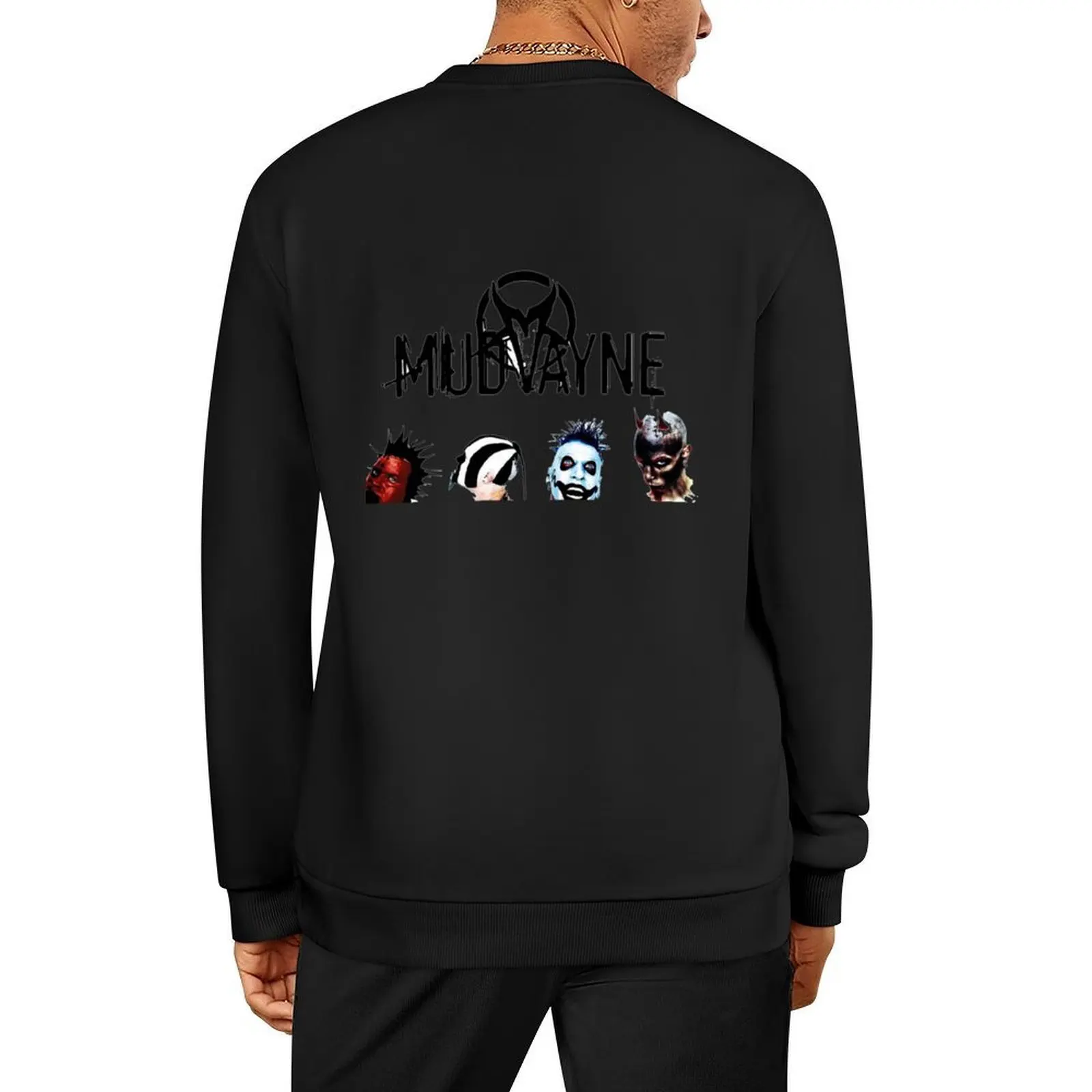 

mudvayne stuff Pullover men's sweat-shirt men's clothes aesthetic clothing anime clothes men's sweatshirt