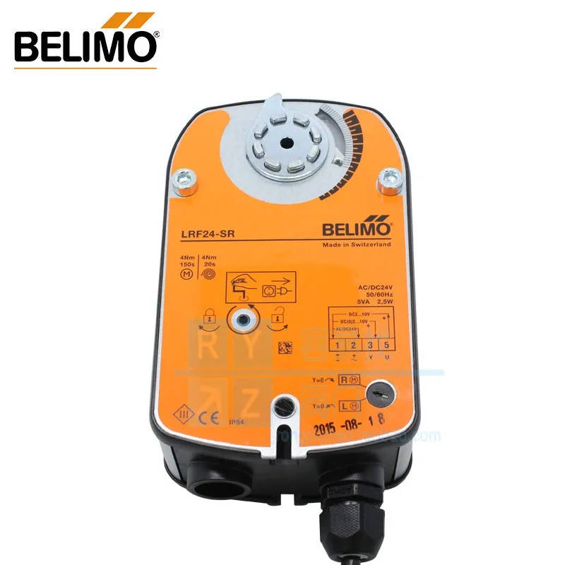 

BELIMO Spring Return Actuator LRF24-S LRF24-SR LRF230-S Electric Drive