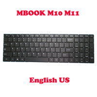 Laptop No Backlit Keyboard For DERE MBOOK M10 M11 English US NO Frame New