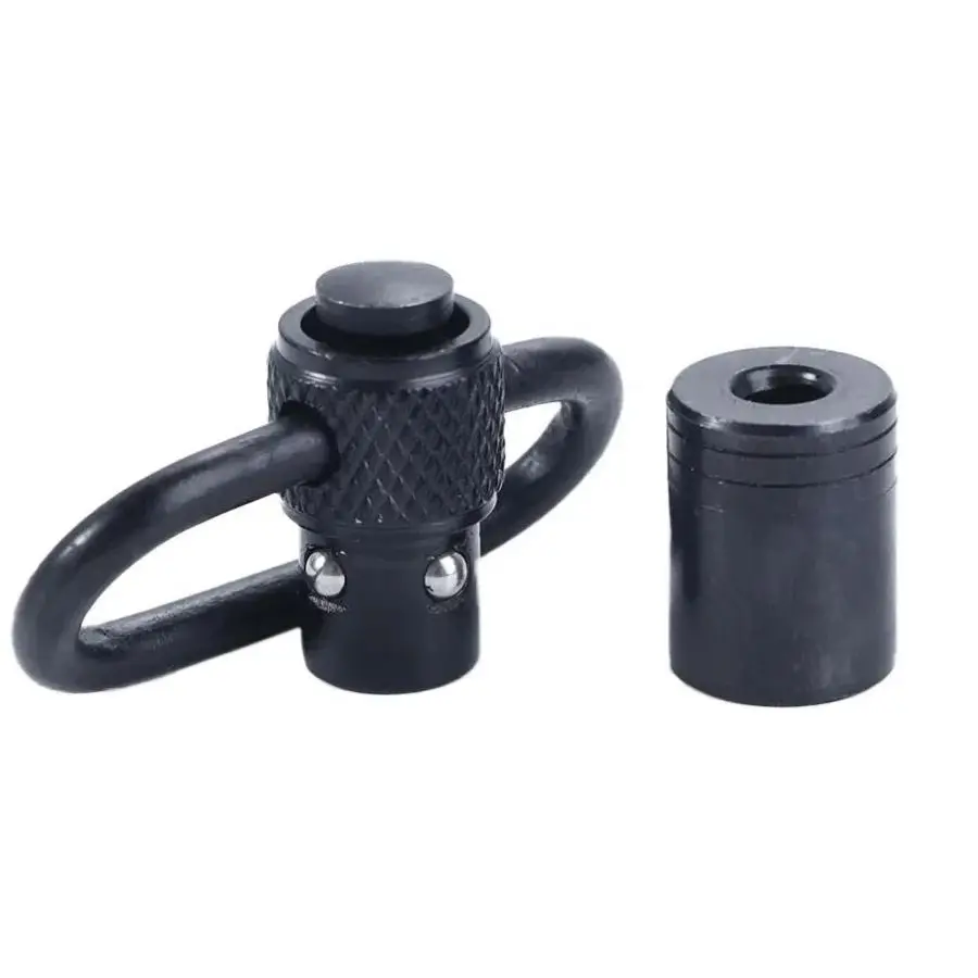 

1pc Tactical Quick Detach Rifle Push Button QD Release Sling Swivel Mount Ring for Weapon with a Sling Swivel Mount Hunting Tool