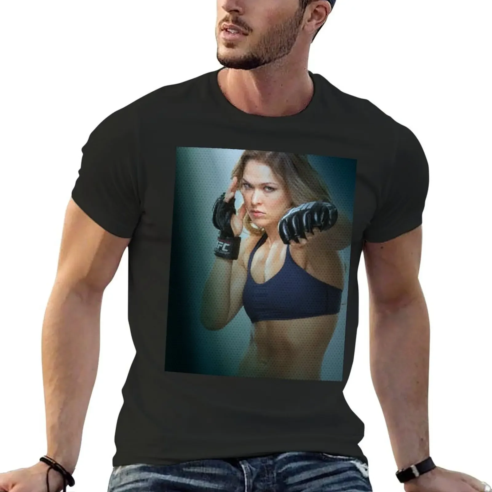 Ronda Rousey T-Shirt cute clothes vintage t shirts vintage clothes anime mens plain t shirts