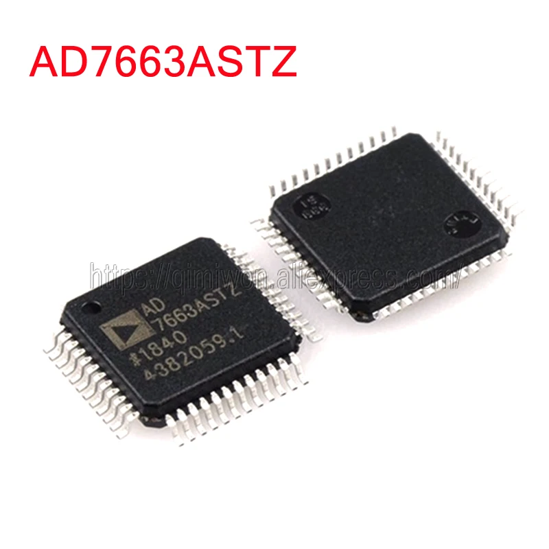 

NEW 1PCS/LOT AD7663ASTZ AD7663 LQFP-48 IC Analog to Digital Converters - ADC 16-Bit, 250k SPS CMOS A/D Converter