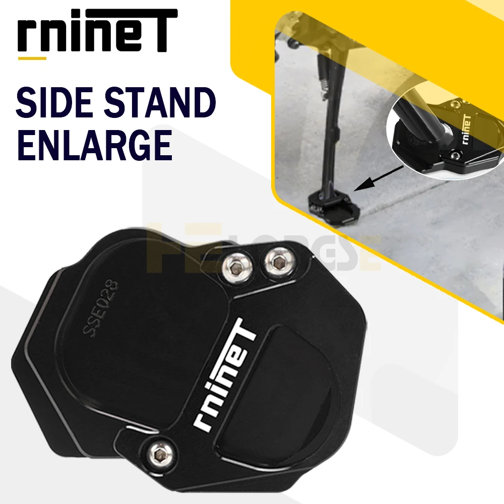 FOR BMW R NINET 20222 2023 NINE R1200RT R1200ST Motorcycle Accessories Side Stand Enlarge Pad Kickstand Support Extension Plate