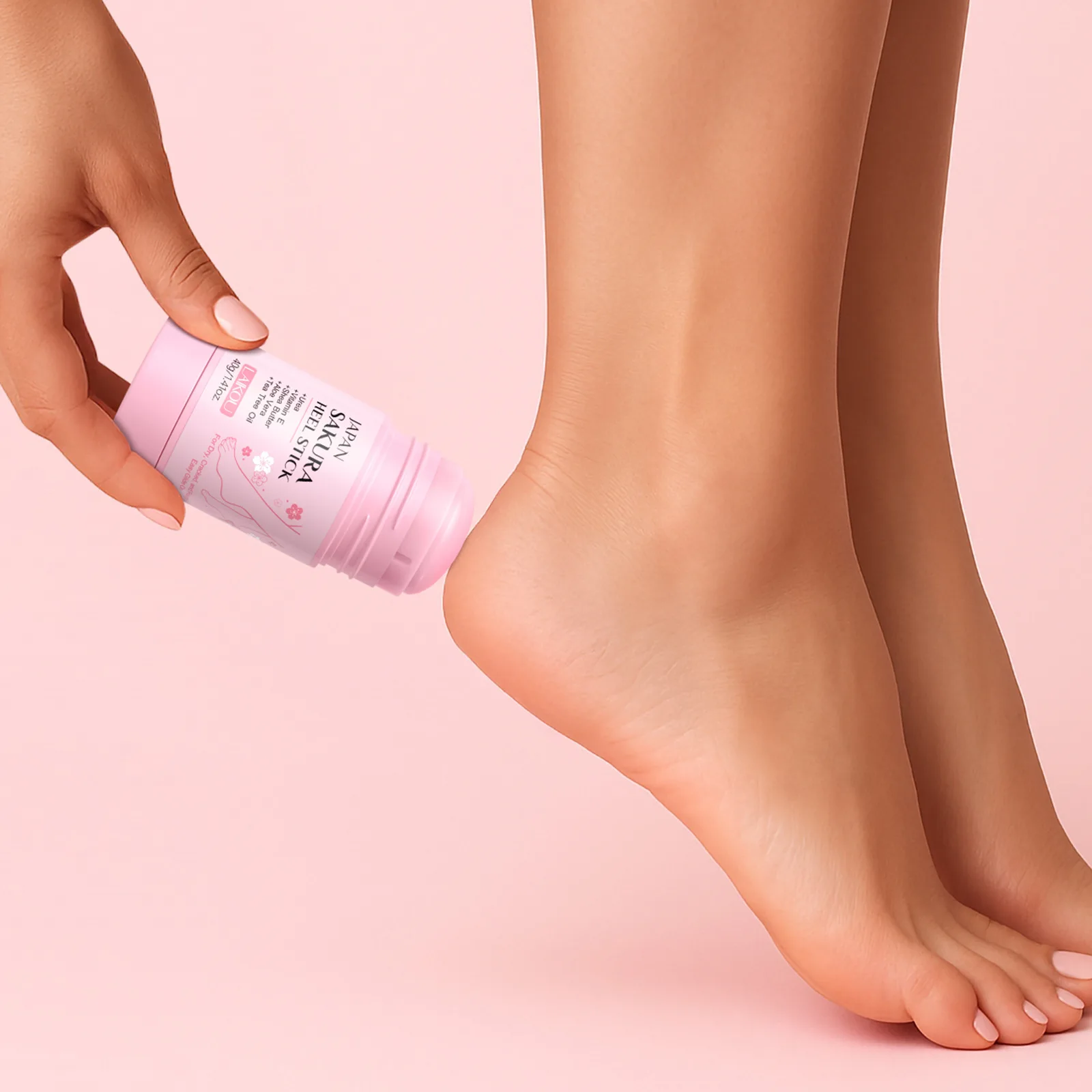 

Laikou Cherry Blossom Heel Stick Reduces Heel Fine Lines Moisturizes Without Greasy Water And Moisturizes 40g