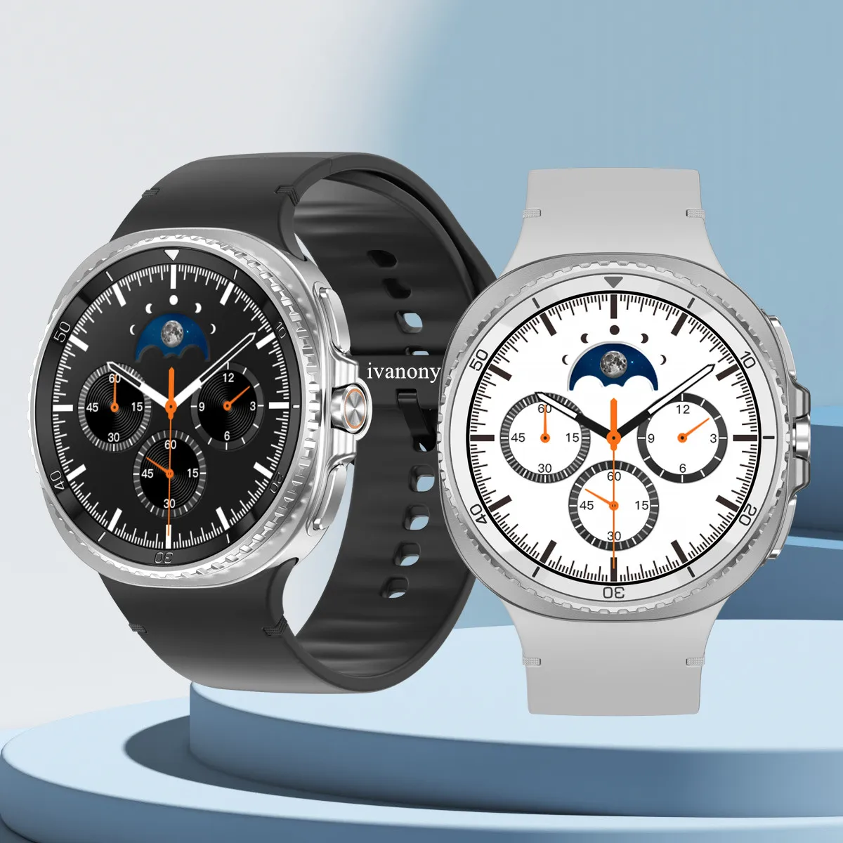 

Смарт-часы для мужчин с вращающимся безелем, голосовой помощник с искусственным интеллектом, прием вызова, 3 АТМ, водонепроницаемые, с дистанционным управлением, музыка, 1,43-дюймовый HD-экран, наручные часы