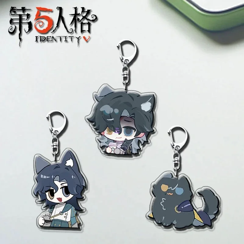 Nowy piąty akrylowy brelok do kluczy z motywem rycerza, uroczy dodatek do plecaka studenckiego, prezent.