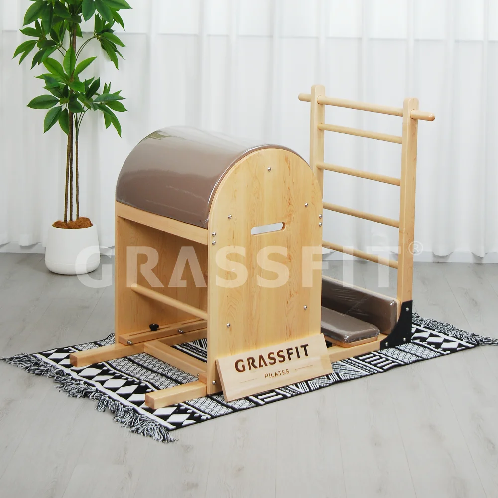 

High Quality Reformer Balance Body Corrector Machine Oak Or Maple Pilates Ladder Barrel For Yoga Pilates Studio&Home