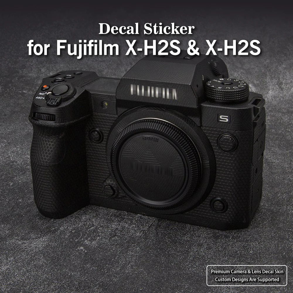 XH2S Skin Protective Film for Fujifilm Fuji X-H2S X-H2 XH2 XH2S Camera Skin Decal Cover Film XH2 Skin Wrap Covered