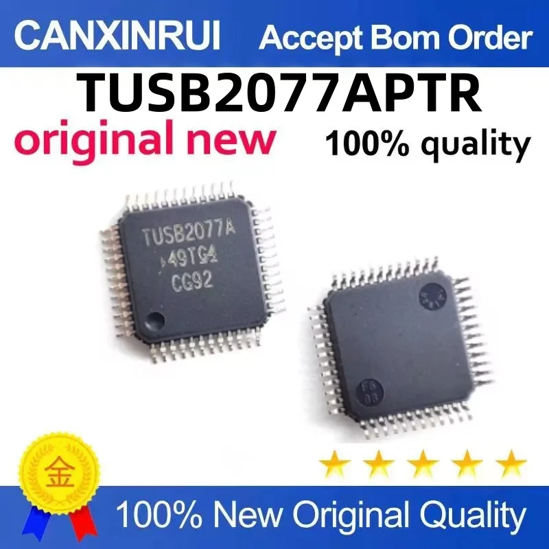 TUSB2077APTR QFP-48 Hub Controller IC TUSB2077A New Imported Hot Sale