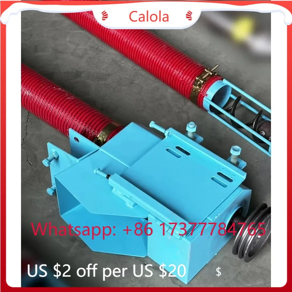 Flexible Hose Screw Conveyor, Wheat Paddy Corn Grain Suction Loading Machine for Sand Cement