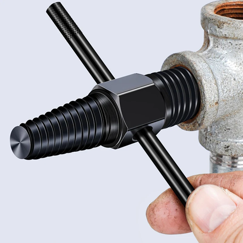 Double Head Wrench Faucet Valve Broken Screw Extractor Set Pipe Remover Tools Damaged Wire Water Pipe Bolt Broken Removal Tool