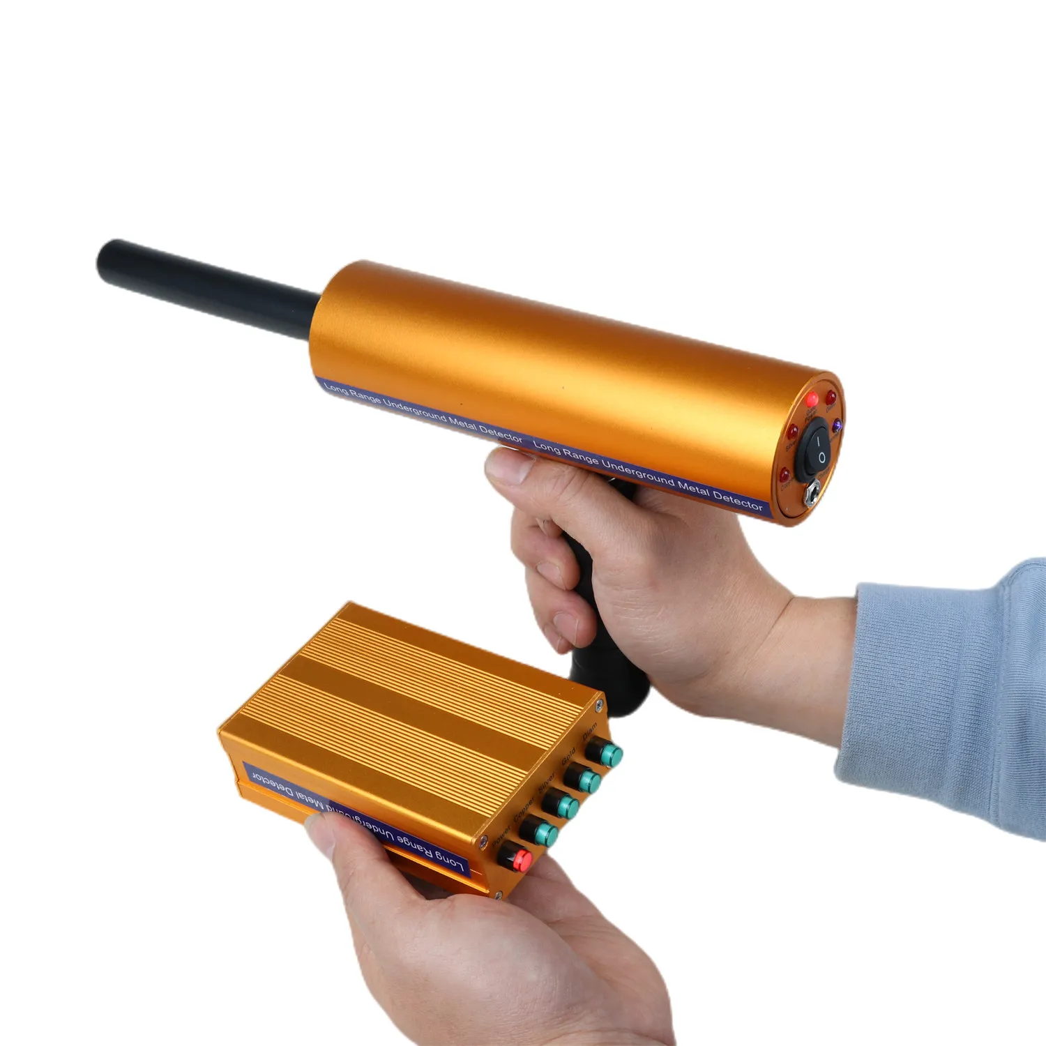 Detector de Ouro de Longo Alcance Aks Procurando Dispositivo Copper Silver Diamond Locator 800m