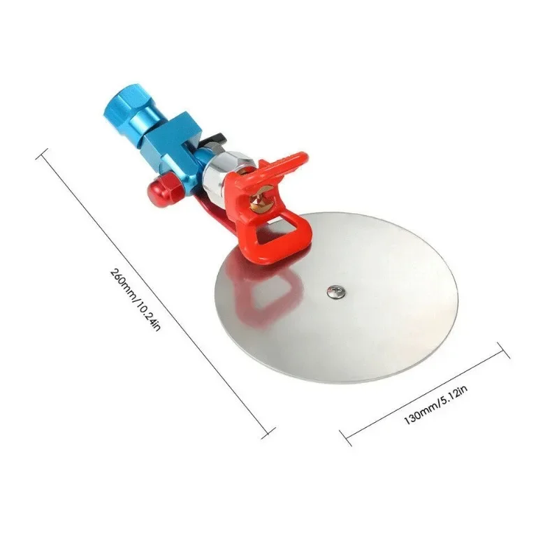 Suntool 7/8-Inch Spray Guide Accessory Tool Color Separation Baffle with 517 Tip Nozzle for Airless Paint Sprayer