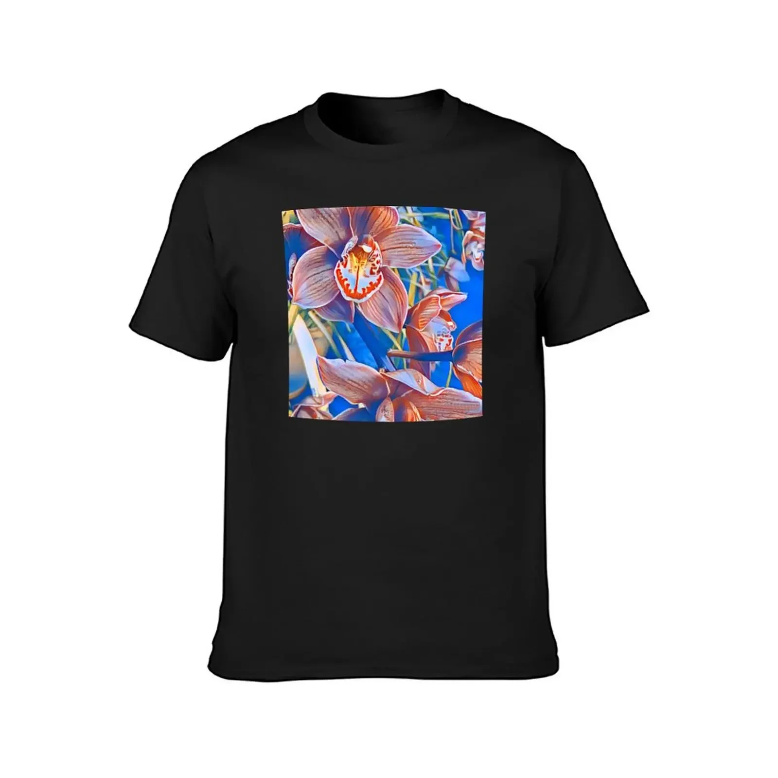 Orchid in Springtime.. T-Shirt plain Aesthetic clothing shirts graphic tee graphic tee shirt men graphic t shirts