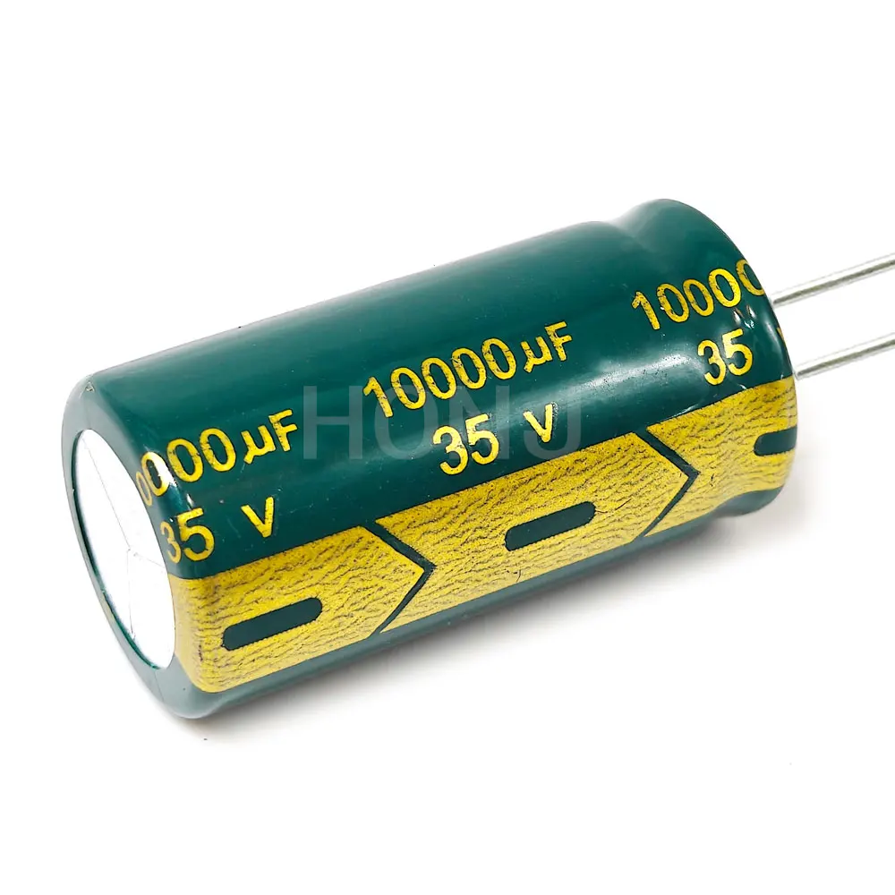 2PCS 35V10000uf  Aluminum Electrolytic Capacitor 10000uf35v 35v 10000uf 35V 35vdc 10000MFD 35v10000mf 10000mf35v 18x35mm ±20%