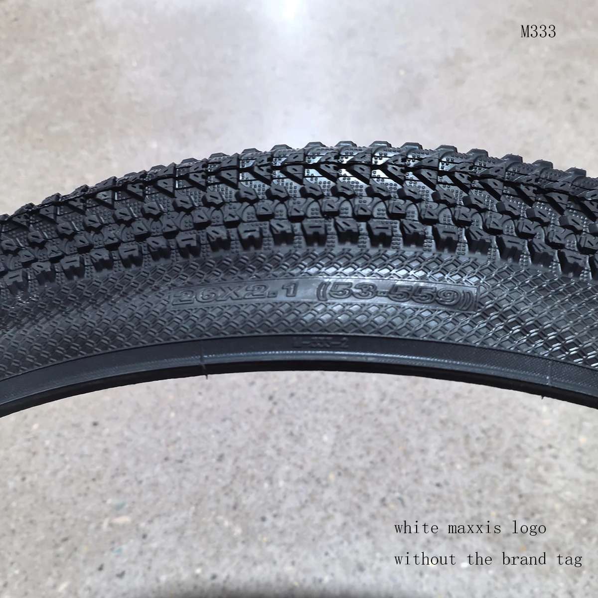 1pc MAXXIS 26 Bicycle Tire M333 White MAXXIS Logo Without Brand Tag 26*2.1 27.5*1.95 MTB Mountain Bike Tire Pace Steel Wire Tyre view 4