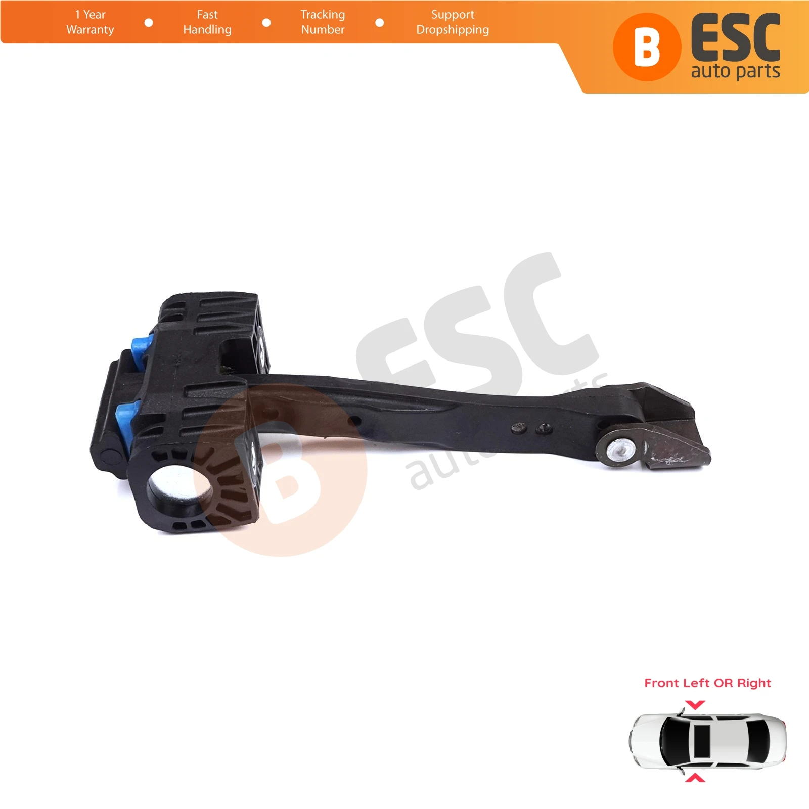 EDP1416 Front Door Stop Check Assy Limiter Strap for VW Tiguan MK2 AD BW 2016-2024 Allspace Seat Tarraco KN2 5NA837249