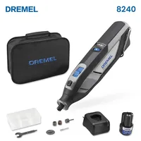 Dremel 8240 Cordless Rotary Tool Kit 12V 35000Rpm Electric Drill Grinder Engraver Pen Multifunctional Tool for Carving Polishing