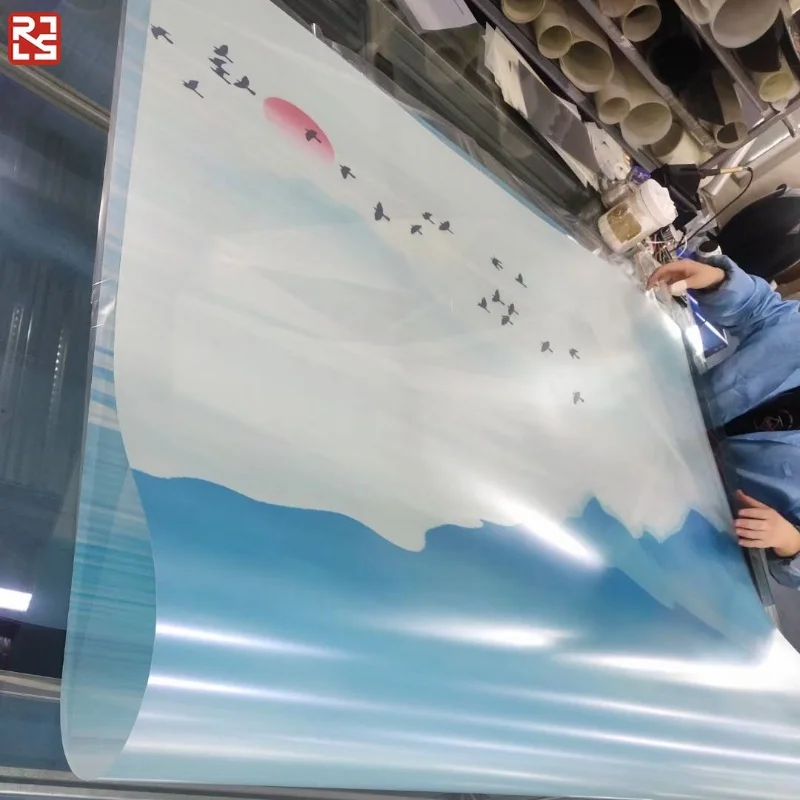 Self-Adhesive PDLC Smart Film Explosion-Proof Decorative Heat Insulation for Hotel Use Switchable Electrochromic Tint for