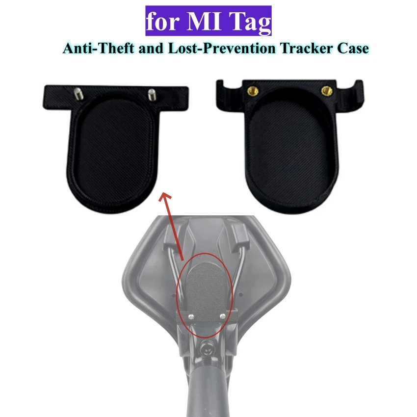 For MI Tag Tracker Anti-Theft and Anti-Loss Locator Box Mountain Bike Saddle Pads Hidden Installation Accessories